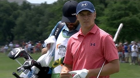 Jordan Spieth records first birdie of Round 3 at AT&T Byron Nelson