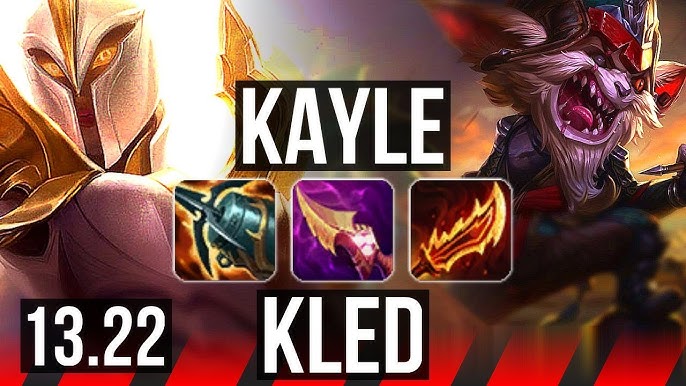 ILLAOI vs KLED (TOP), Rank 6 Illaoi, 1700+ games, 1.0M mastery, EUW  Grandmaster