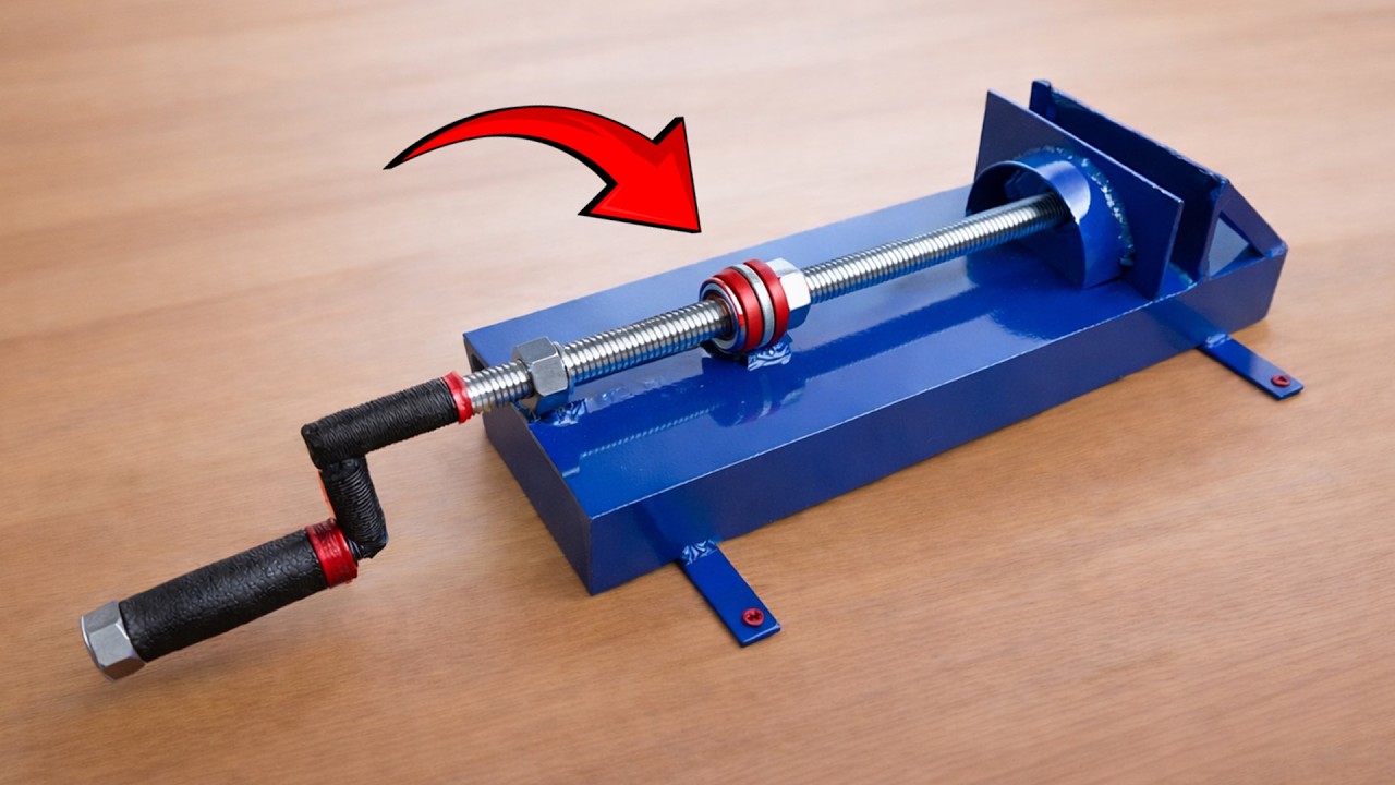 Even NATO Professors Didn’t Think Of This! Turning A Vise Into An Ultra-Strong Clamping Too