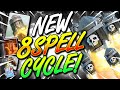 INSANE 8 SPELL CYCLE!! MOST TOXIC DECK EVER IN CLASH ROYALE HISTORY!