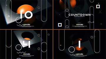 Countdown 3d ( After Effects Template ) ★ AE Templates