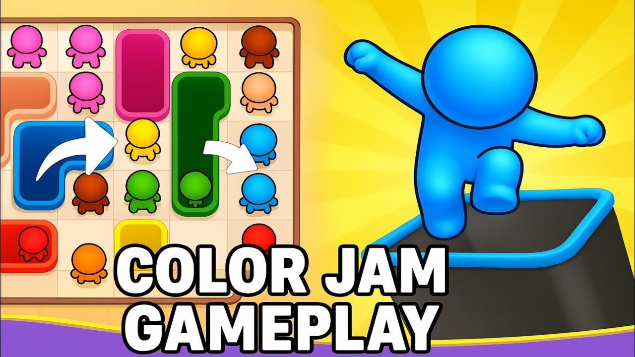 People Color Jam Walkthrough | Best Puzzle Sorting Game 2025 - YouTube