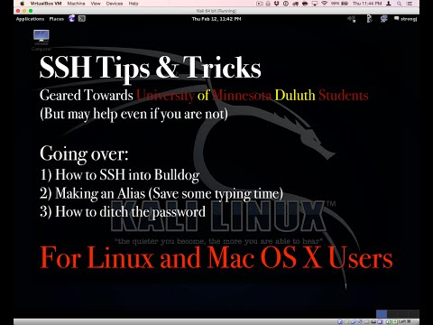 SSH Tips & Tricks to login into Bulldog server - UMD