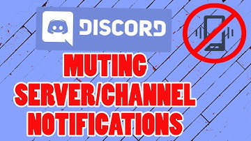 Discord-How To Mute A Server/Channel Notifications
