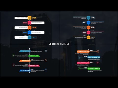Vertical Timeline | After Effects, a Templates & Theme by Gatamotion (Thumbnail 2 of 2)