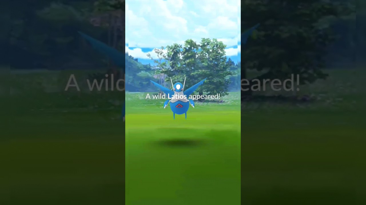 A wild Latios appeared legendary spawn 