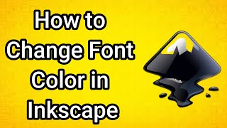 How to Change Font Color in Inkscape