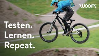 woom Mountainbikes im Härtetest: So helfen Kinder unseren Produktdesigner*innen