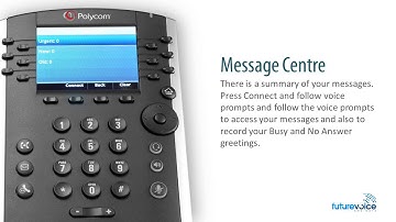 Access Voice Mail and use Voice to Email using Polycom VVX400 on Inclarity platform