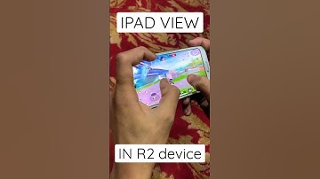 IPAD view in R2 device 😱 | #pubg #pubgshorts #pubgmobile #bgmishorts