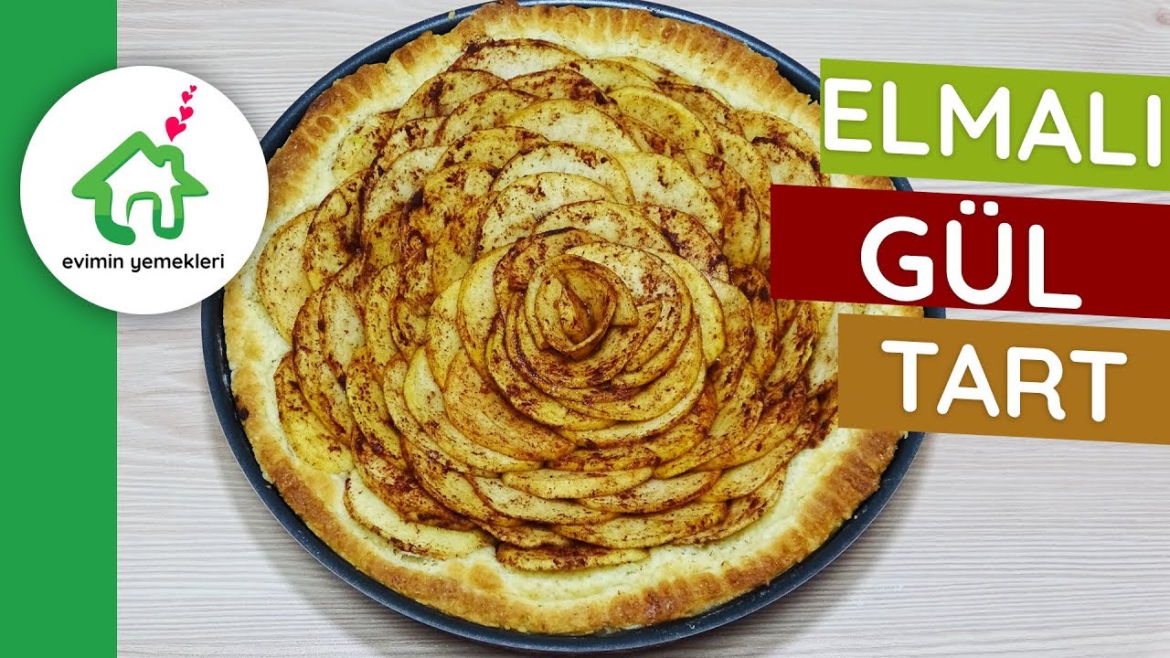 Elmalı Çiçek Turta Tarifi Videosu Elmalı Çiçek Turta Tarifi Videosu