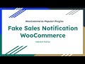 Live Fake Sales Notifications WooCommerce | WordPress Customization