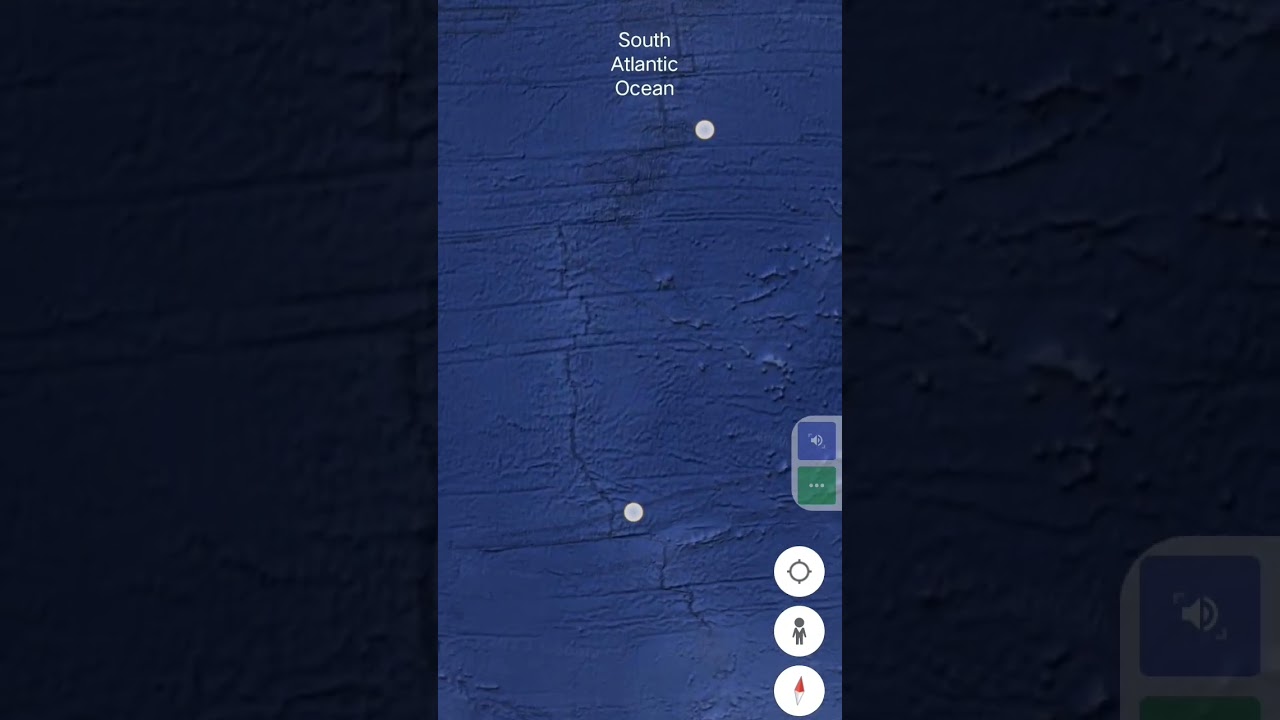 heart spotted on south atlantic ocean