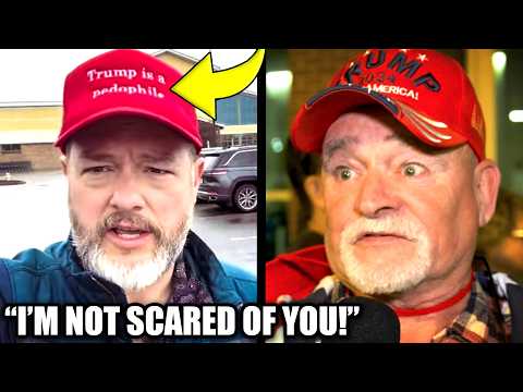 Video Comedian Strikes FEAR Into Trump Supporters Everywhere He Goes