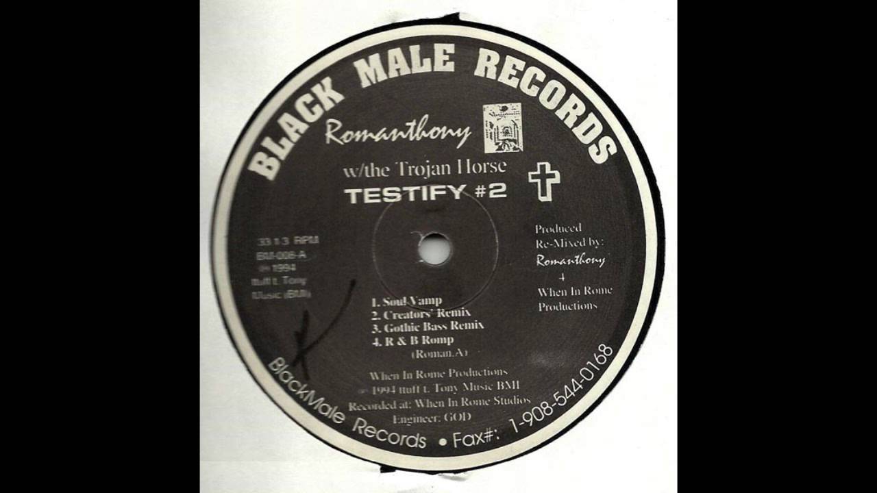 Romanthony - Soul Vamp ( Black Male 008)