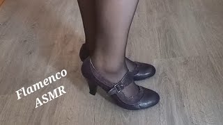  Flamenco Basic Steps Asmr Black Nylons High Heels Tapping Nylon Stockings