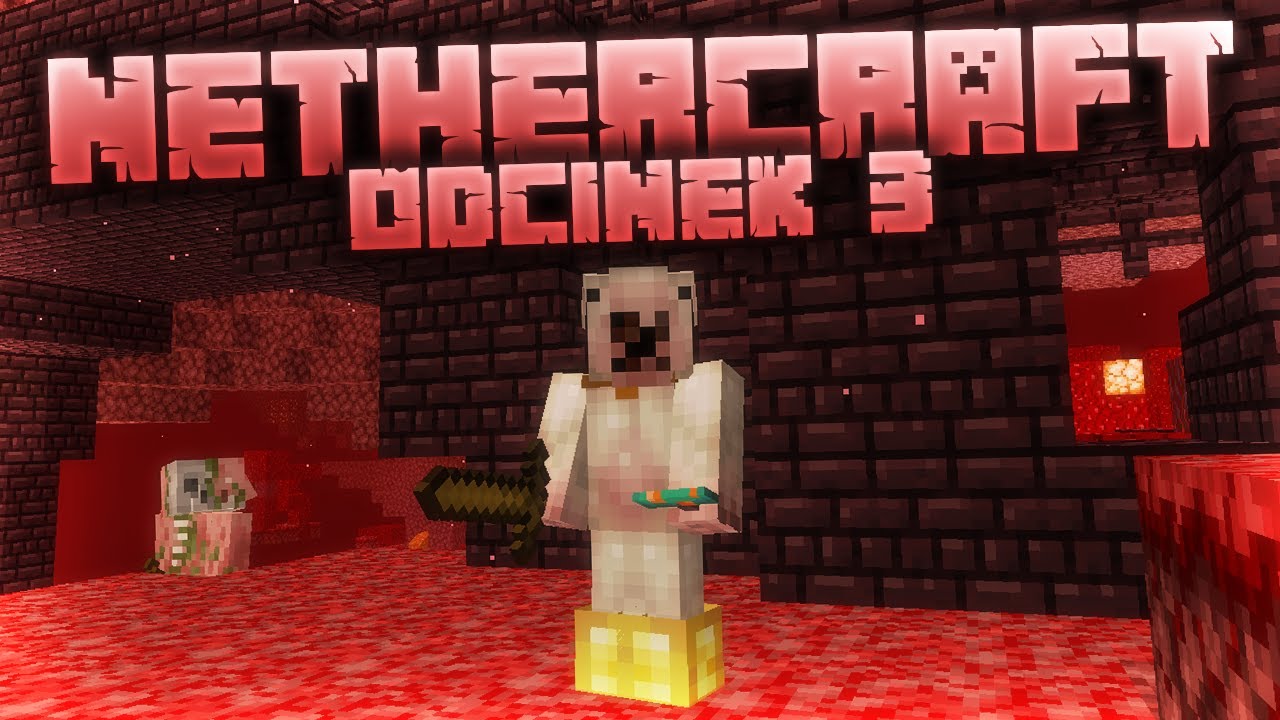 ZNALAZŁEM TWIERDZĘ W NOWYM NETHERZE! | NETHERCRAFT [#3] (Minecraft 1.16 ...