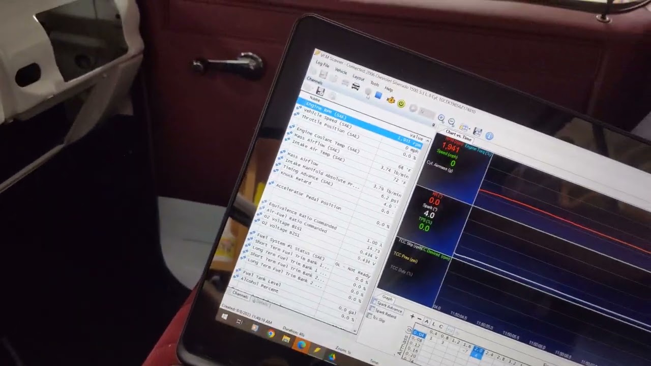 LS Swap First Start. TAC module issue