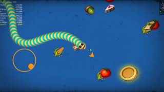Snaky. Io-Cacing Zone in Worm & Ular Permainan, screenshot 2