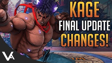 SFV - KAGE CHANGES EXPLAINED! Final Patch Notes (Definitive Update)