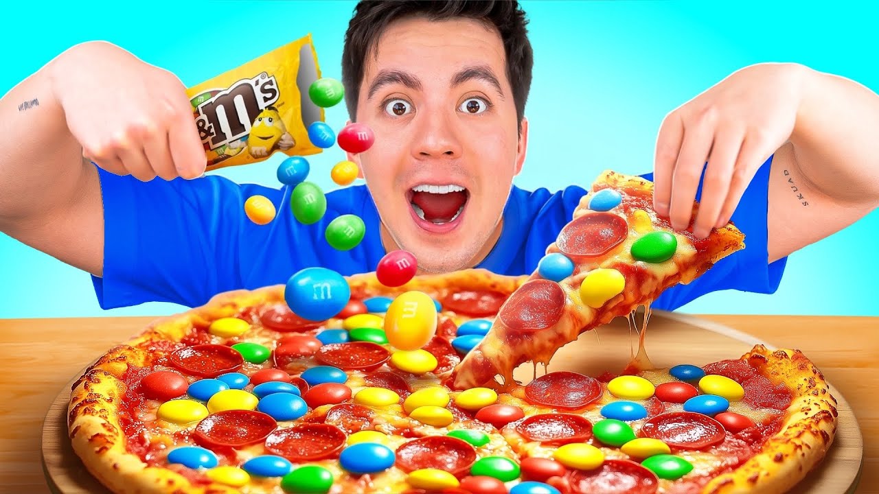 CREAMOS LOS SABORES DE PIZZA MÁS RAROS DEL MUNDO