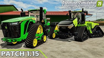 John Deere 9RX, CASE IH Steiger 785 & more FREE CONTENT - Patch 1.15 | Farming Simulator 25