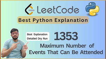 Leetcode 1353. Maximum Number of Events That Can Be Attended | Greedy + Min Heap Explained Clearly