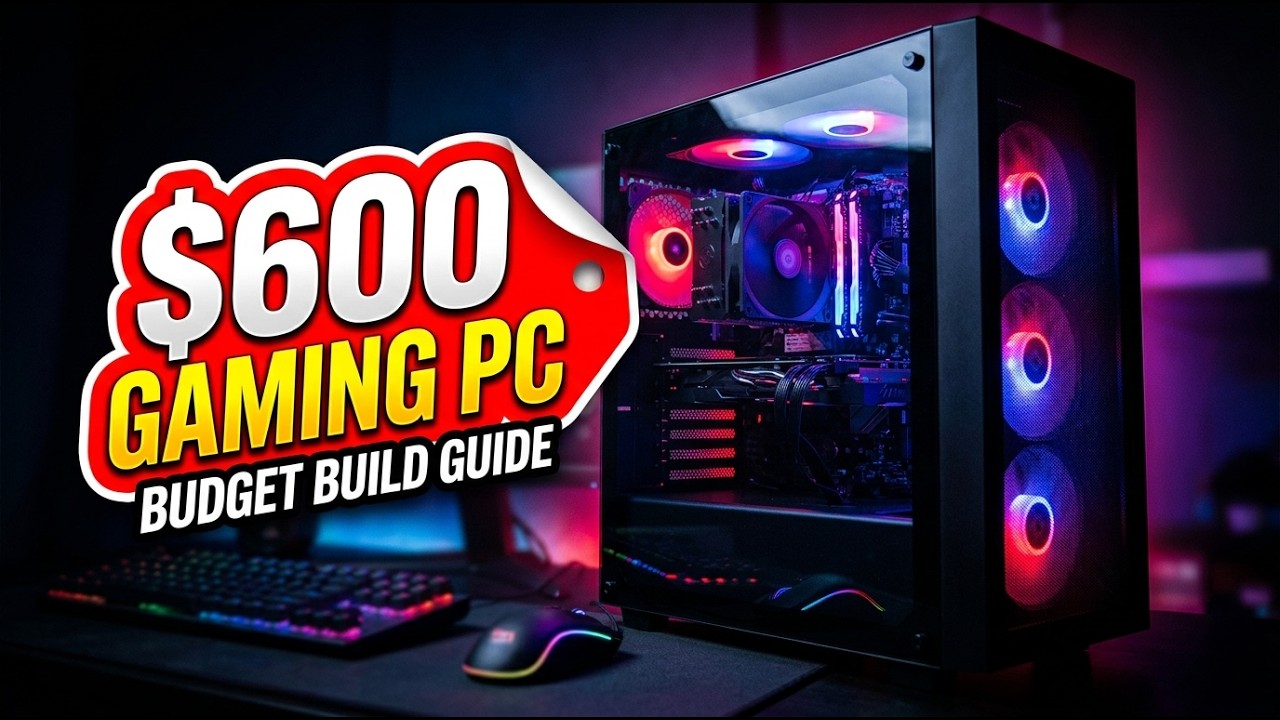 $600 Gaming PC Build 2026 – Step by Step Parts, Prices & Total Cost ...