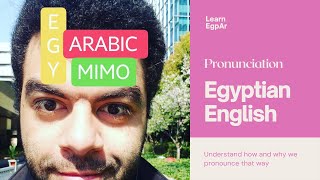 Egyptian English pronunciation (become a member)