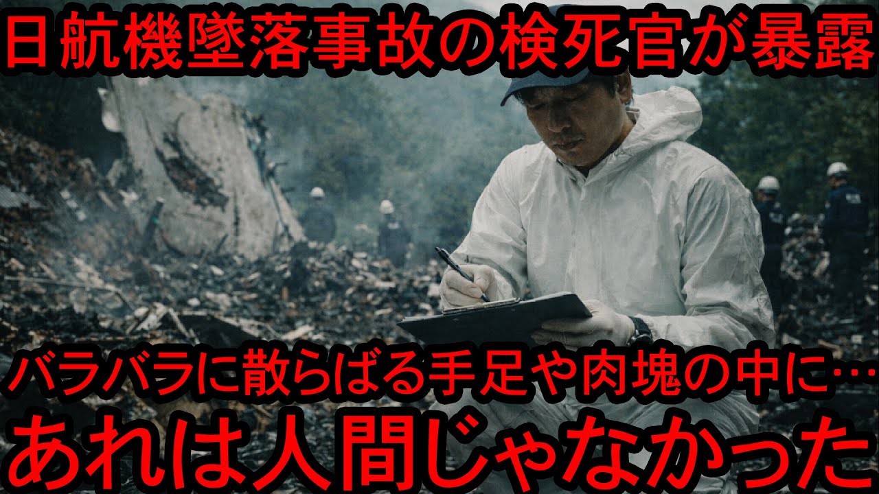 【恐怖】日航機墜落事故の検死官が現場で見たモノとは…
