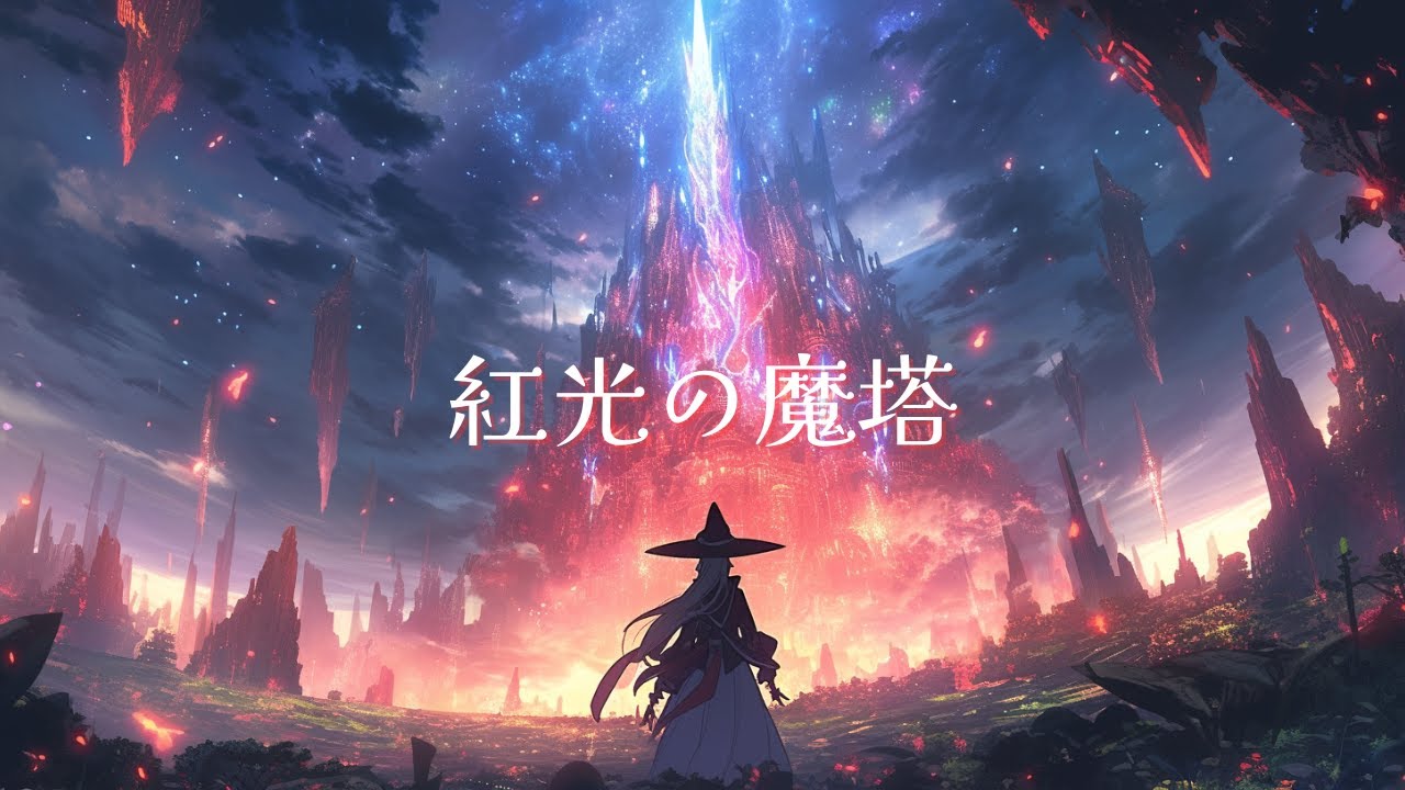 【ケルトBGM】紅光の魔塔｜ケルト音楽・冒険ファンタジー・魔法の世界【作業用・勉強用・睡眠用】