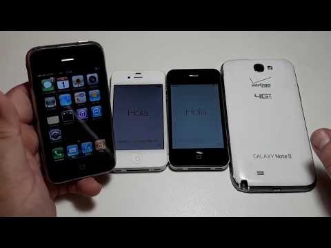 Video: Razlika Med Samsung Galaxy Note In IPhone 4