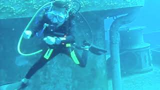 Grace Dancing Under Water: Grand Cayman