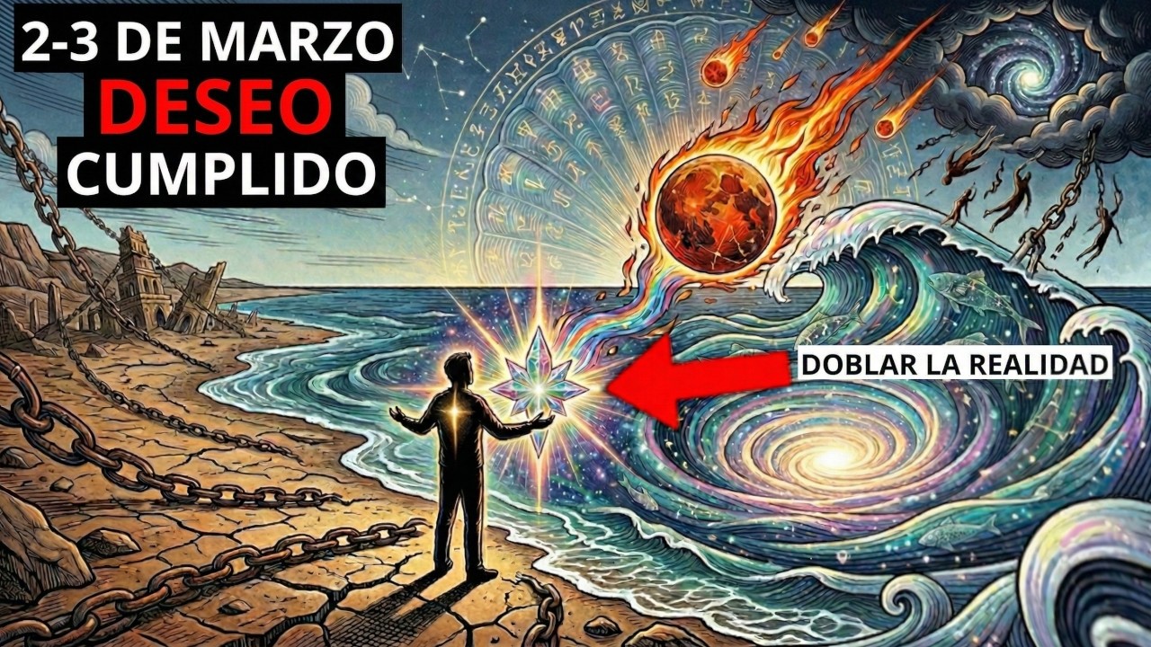 El Universo Concede tu Deseo MAÑANA - Tránsito MILAGROSO Marte-Piscis que Esperabas