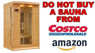 DO NOT BUY a Sauna From Costco and Amazon! - YouTube