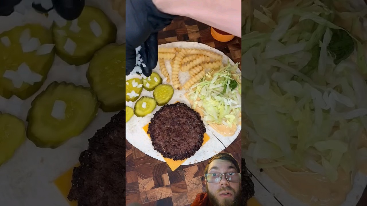 Big mac crunchwrap 🍔