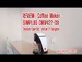 Review Coffee Maker Simplus CM9422-CB