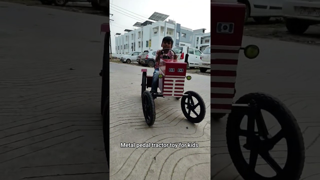 joyrider pedal tractor toy for kids