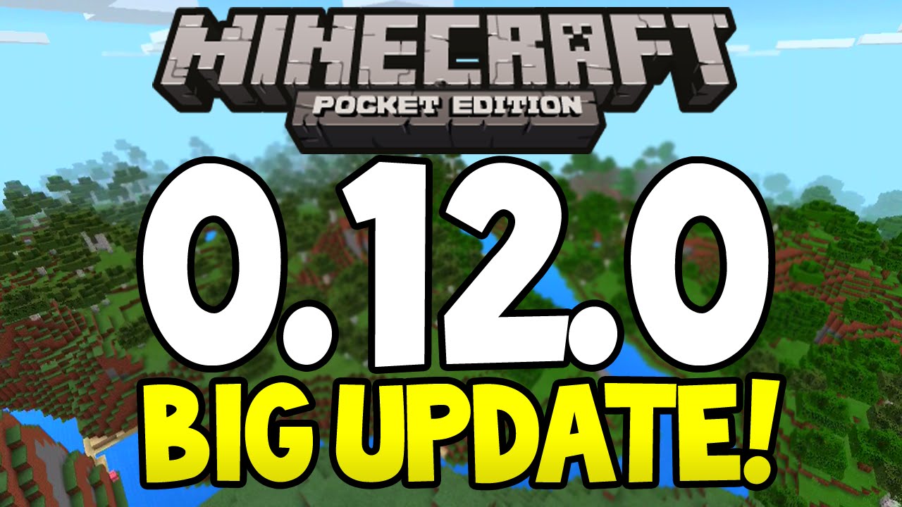 Minecraft Pocket Edition 0 12 0 Update Biggest Update Ever Potions Ocelots Nether More Youtube