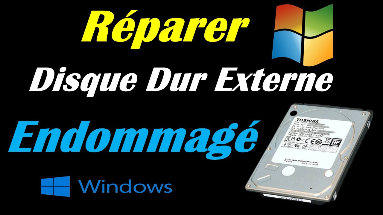 serviet Afbrydelse Troubled COMMENT REPARER UN DISQUE DUR EXTERNE ENDOMMAGE - YouTube