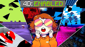 What Would Minecraft Look Like in 4D?