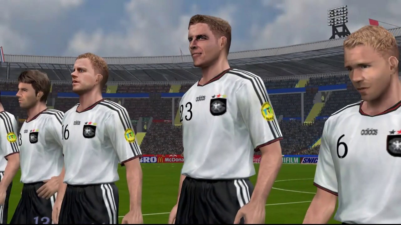 PES6 EURO 96 England vs Germany WEMBLEY semi final remake !