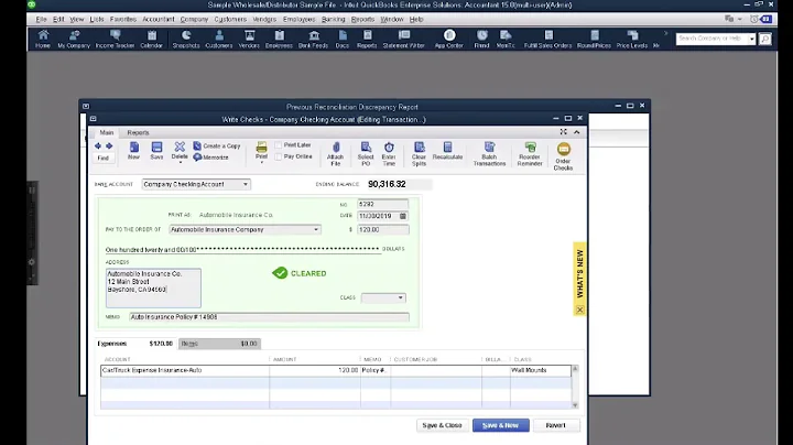 Fix Reconciliation Discrepancies in QuickBooks Desktop