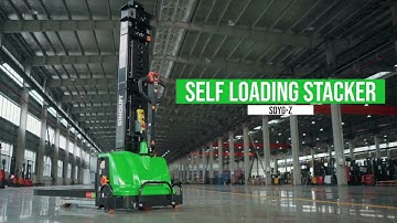 The Future of Material Handling is Here – SES Series Self-Load Stacker!