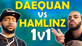 DAEQUAN VS HAMLINZ | PLAYGROUNDS 1v1 - (Fortnite Battle Royale)