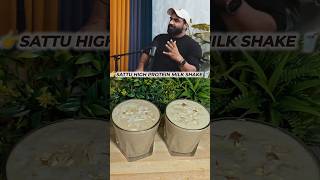 Sattu High Protein Milkshake ll Protein Shake || Viral Fitness Coach Nitesh Soni Ji #shorts #sattu