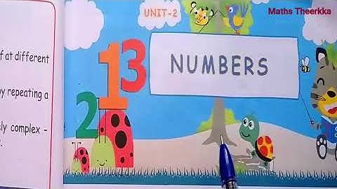 5th standard maths term 2 | Chapter 2 Numbers | Exercise 2.1 to 2.3