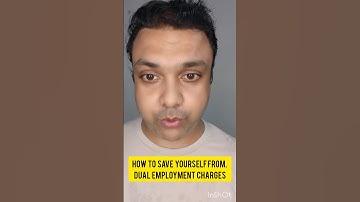 How Can You Save Yourself From Dual Employment Charges #dualemployment #career #careergrowth