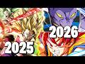 1 YEAR LATER!! 100% CARNIVAL LR PHY SSJ2 CAULIFLA + SSJ2 KALE! (DBZ: Dokkan Battle)