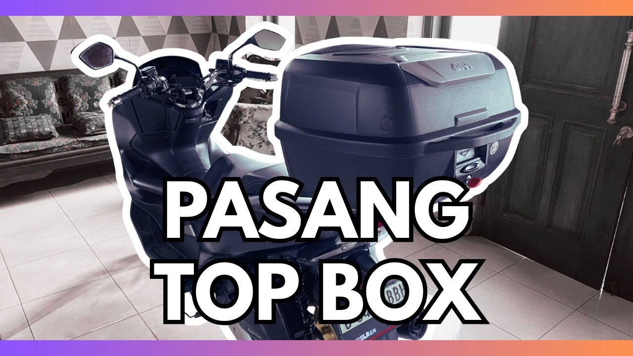 Pasang Top Box Givi E43 NTL di PCX 150 K97